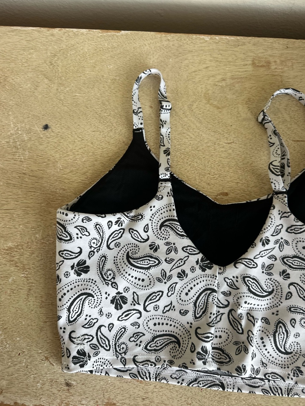 Athleta Paisley Long Line Sports Bra Tank - Picture 10 of 10